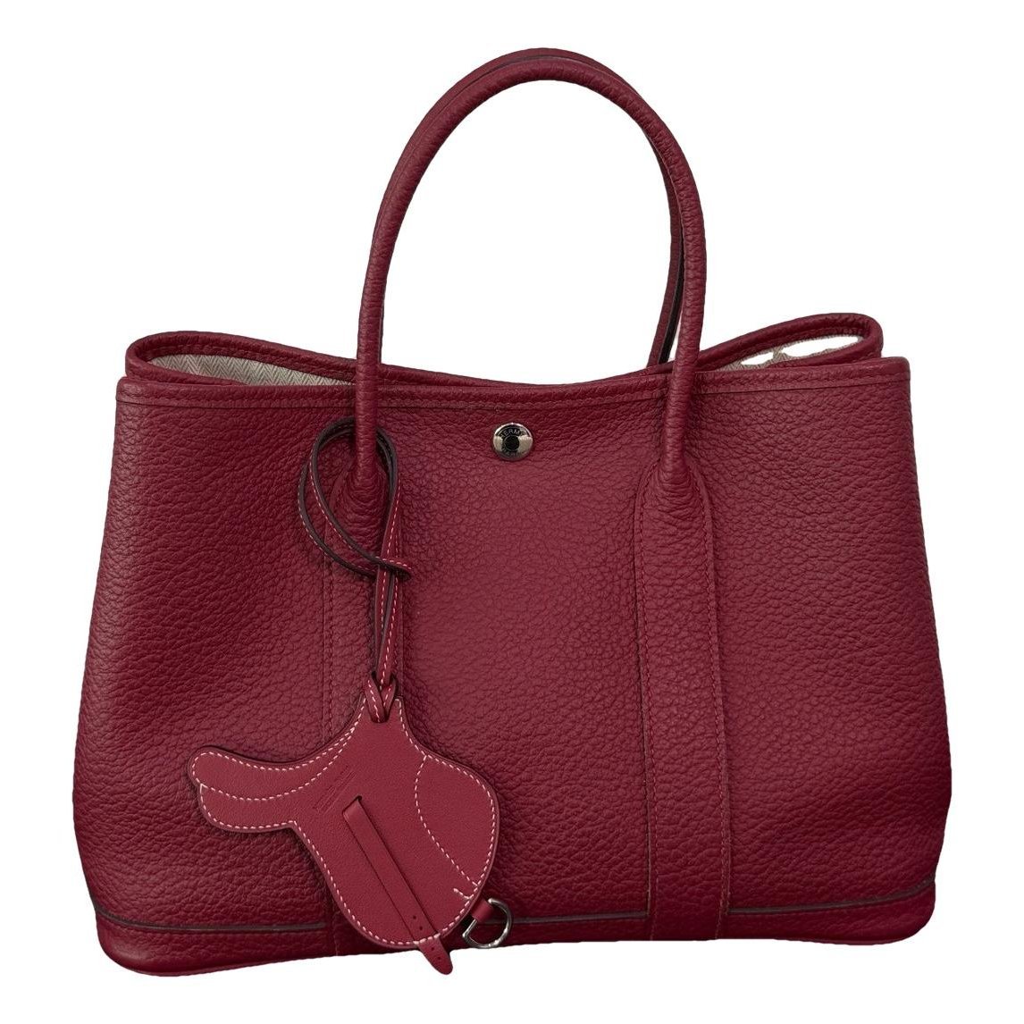 Hermes Garden Party Handbag Togo Leather