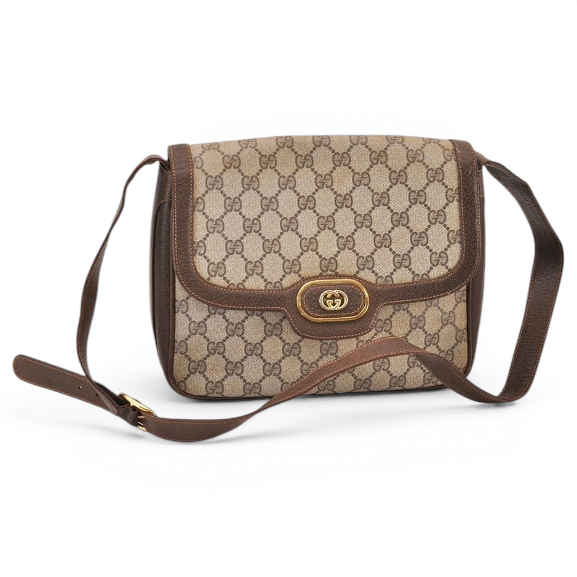 Leather crossbody bag