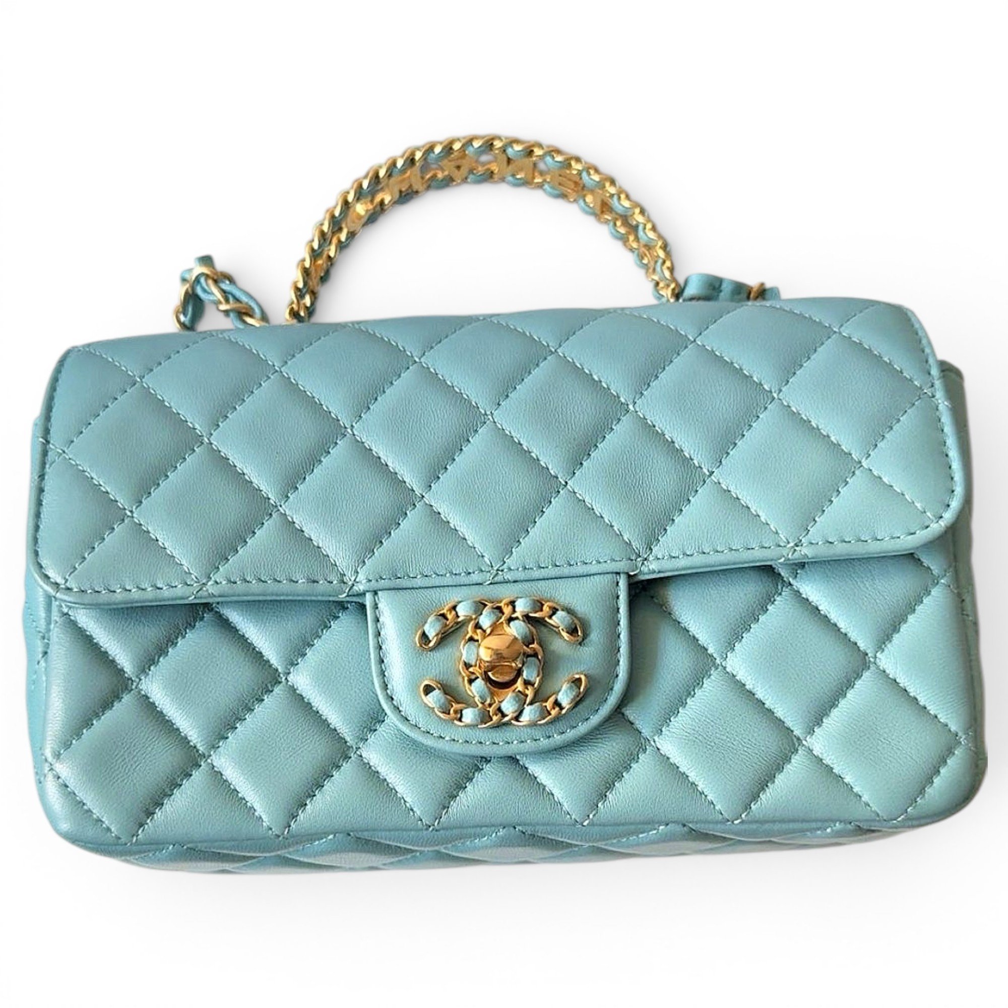 Timeless Classique Top Handle leather handbag