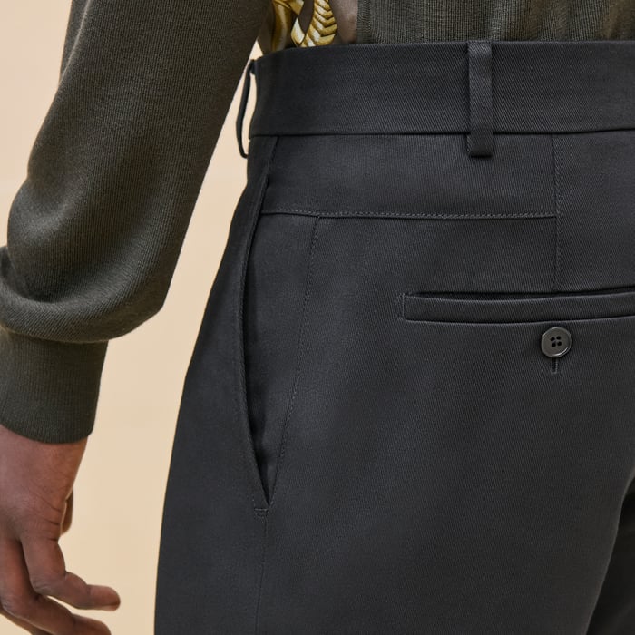 Noir Saint Germain Fitted Pants