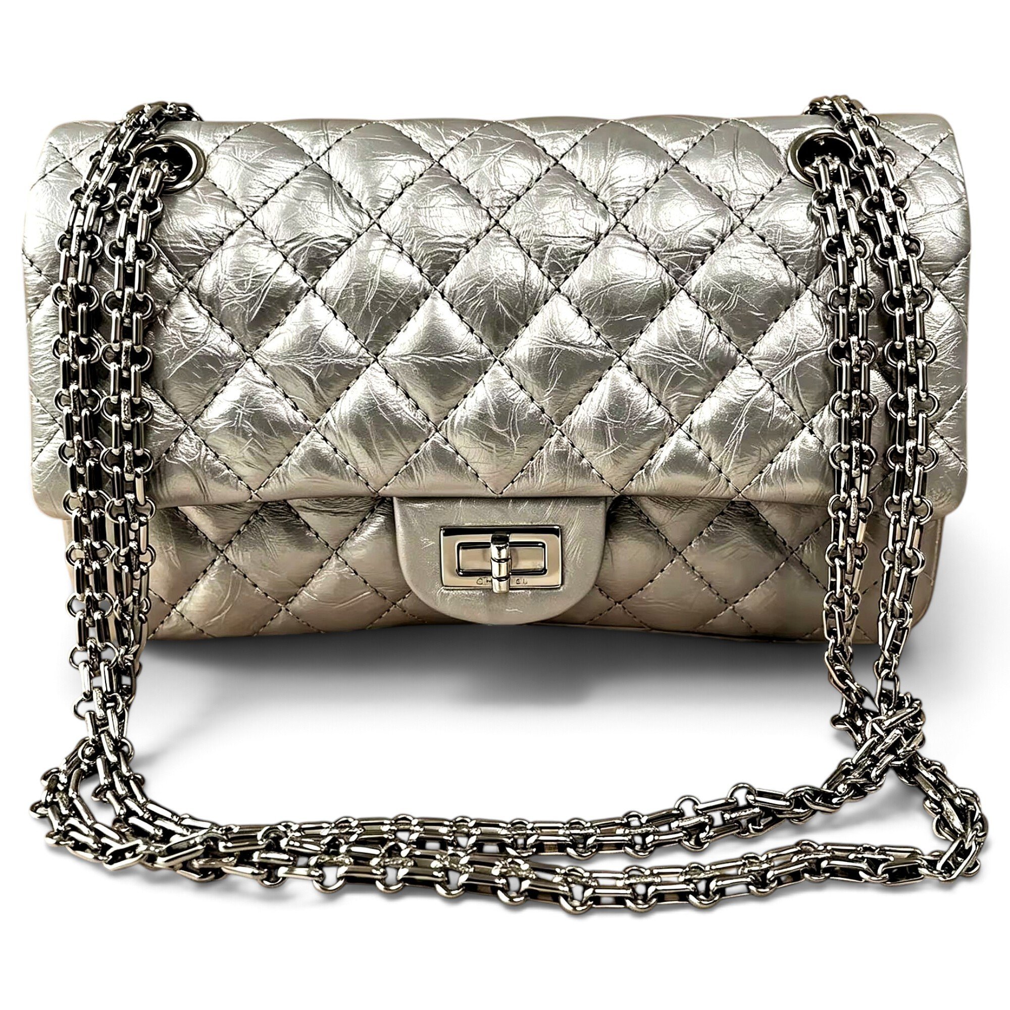 2.55 leather handbag