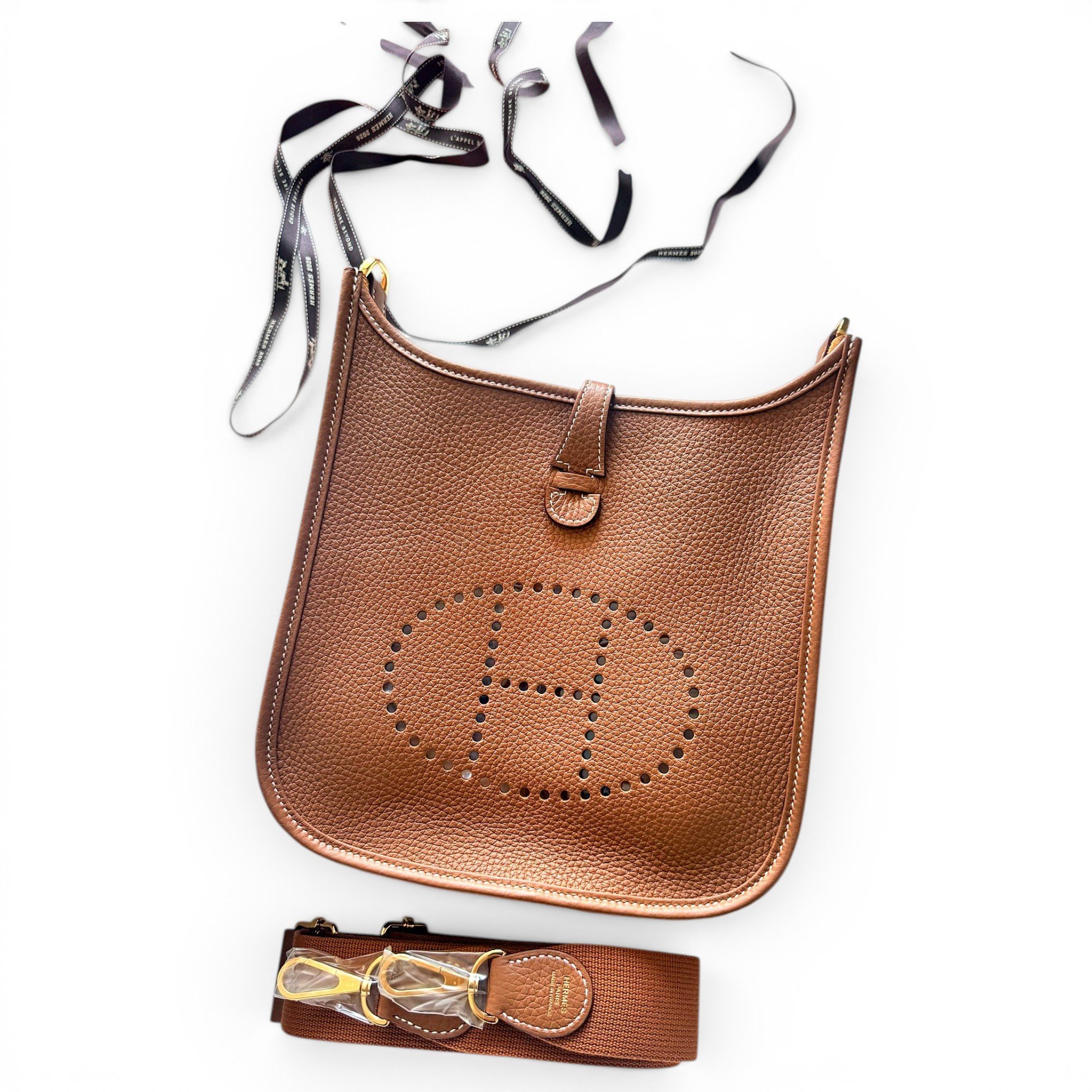 Evelyne leather crossbody bag