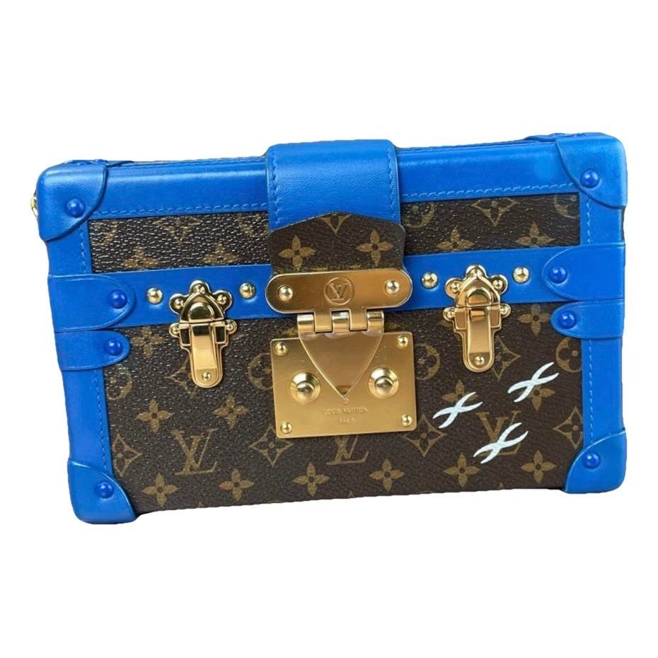 Louis Vuitton Petite Malle leather handbag