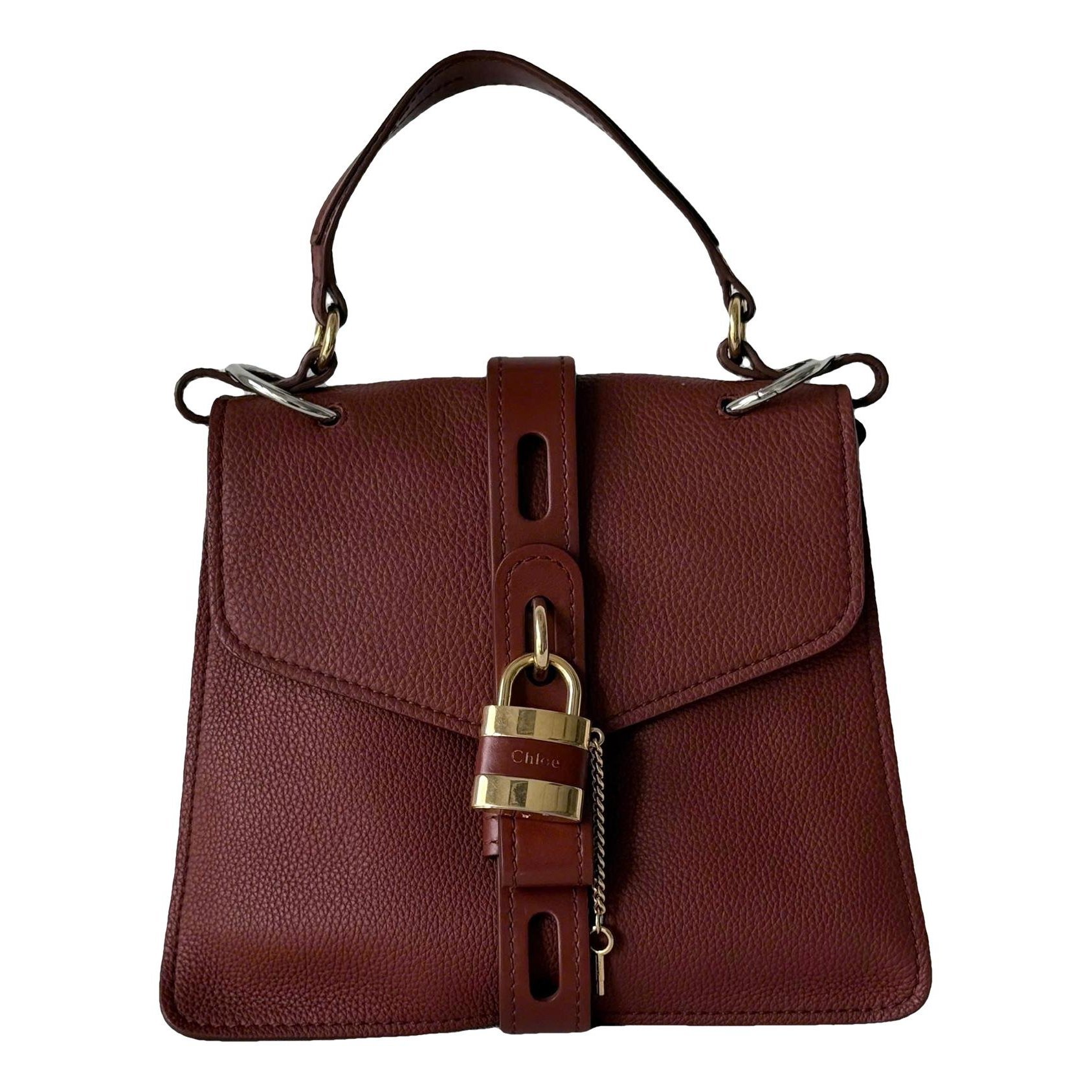 Leather handbag