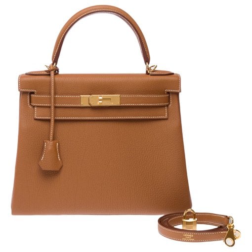 Kelly 28 leather handbag