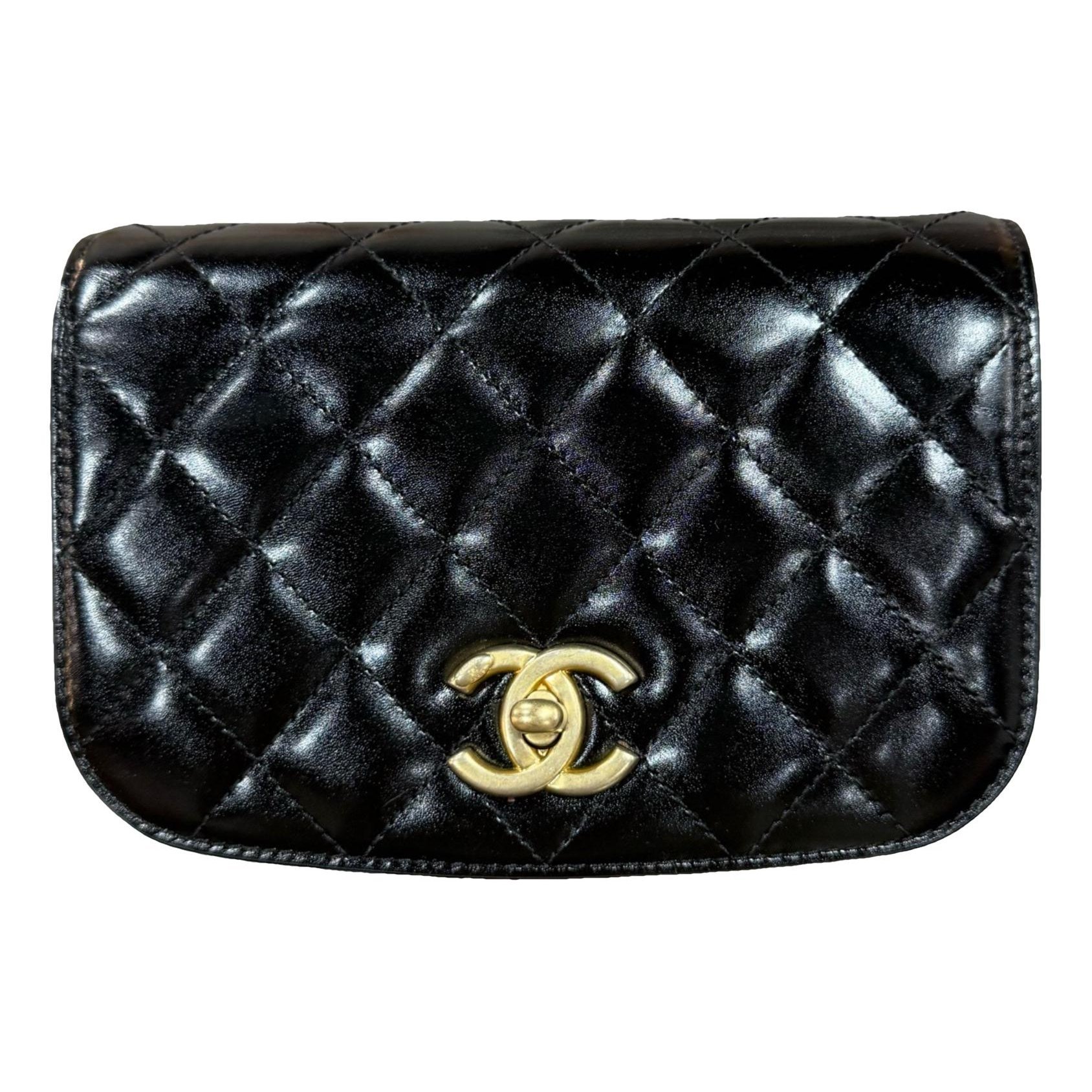 Coco Luxe leather handbag
