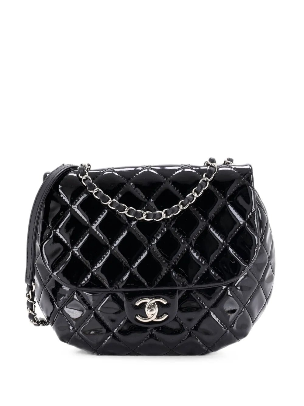 Dubai Messenger Bag Quilted Patent Medium crossbody bag