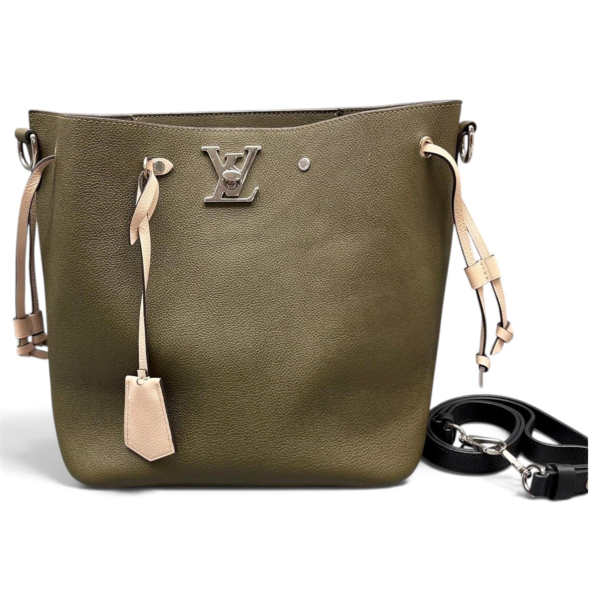 Lockme leather handbag