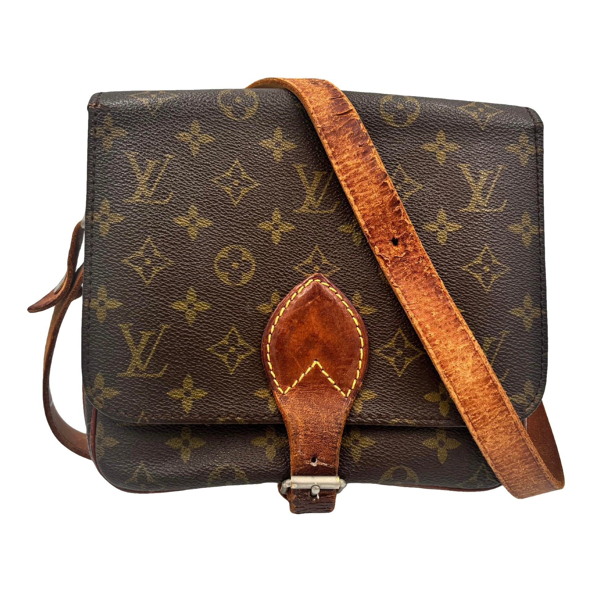 Cartouchière cloth crossbody bag