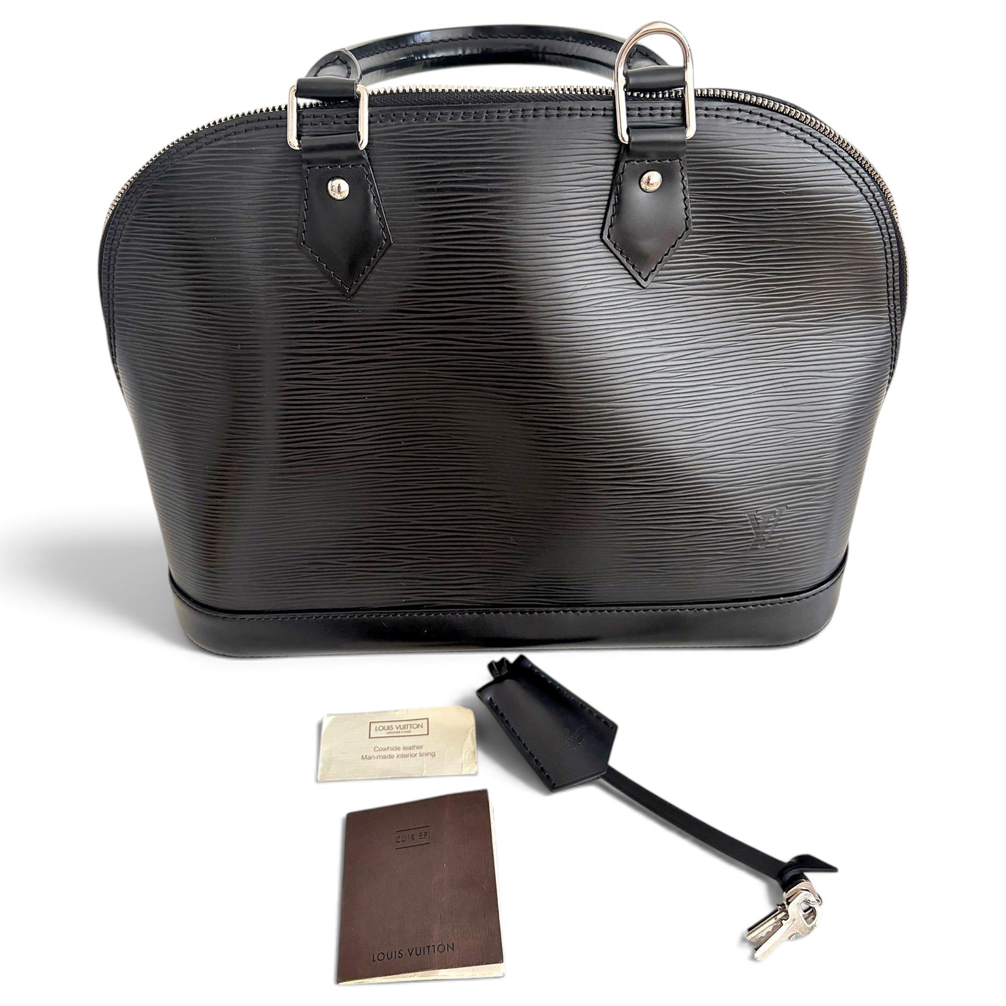 Alma leather handbag