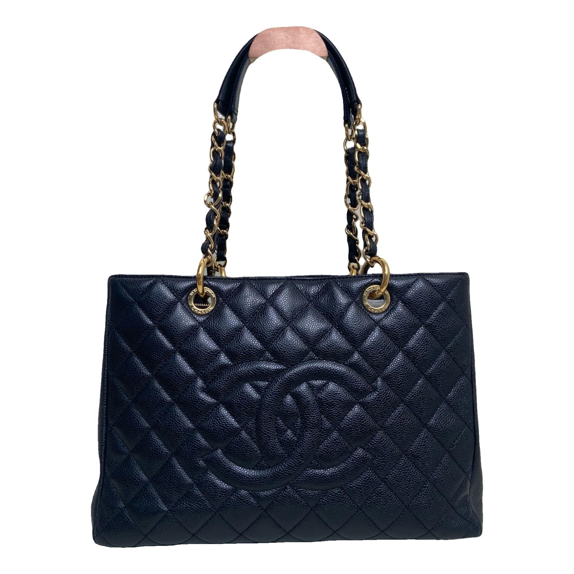 Grand shopping leather tote