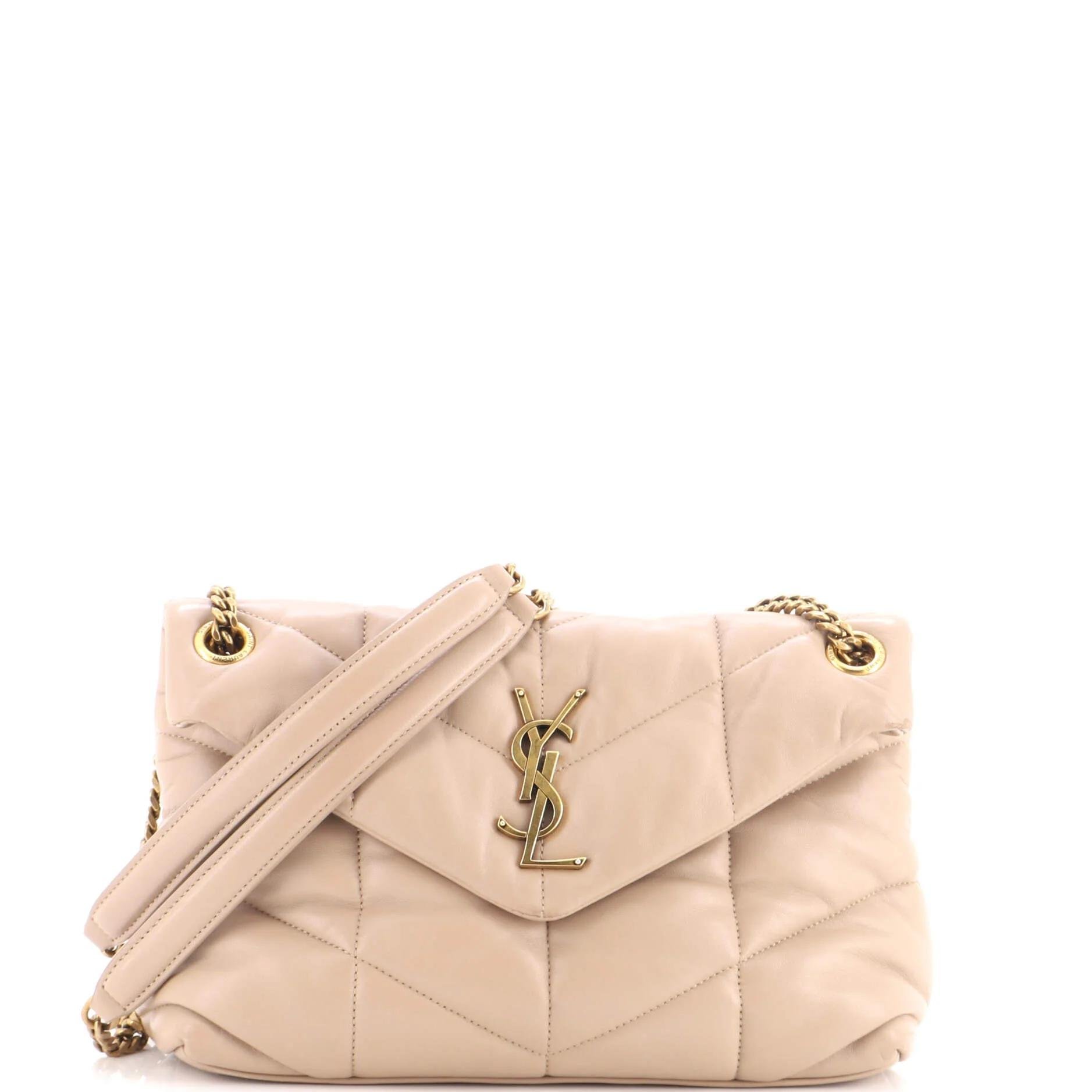 Loulou Puffer leather crossbody bag