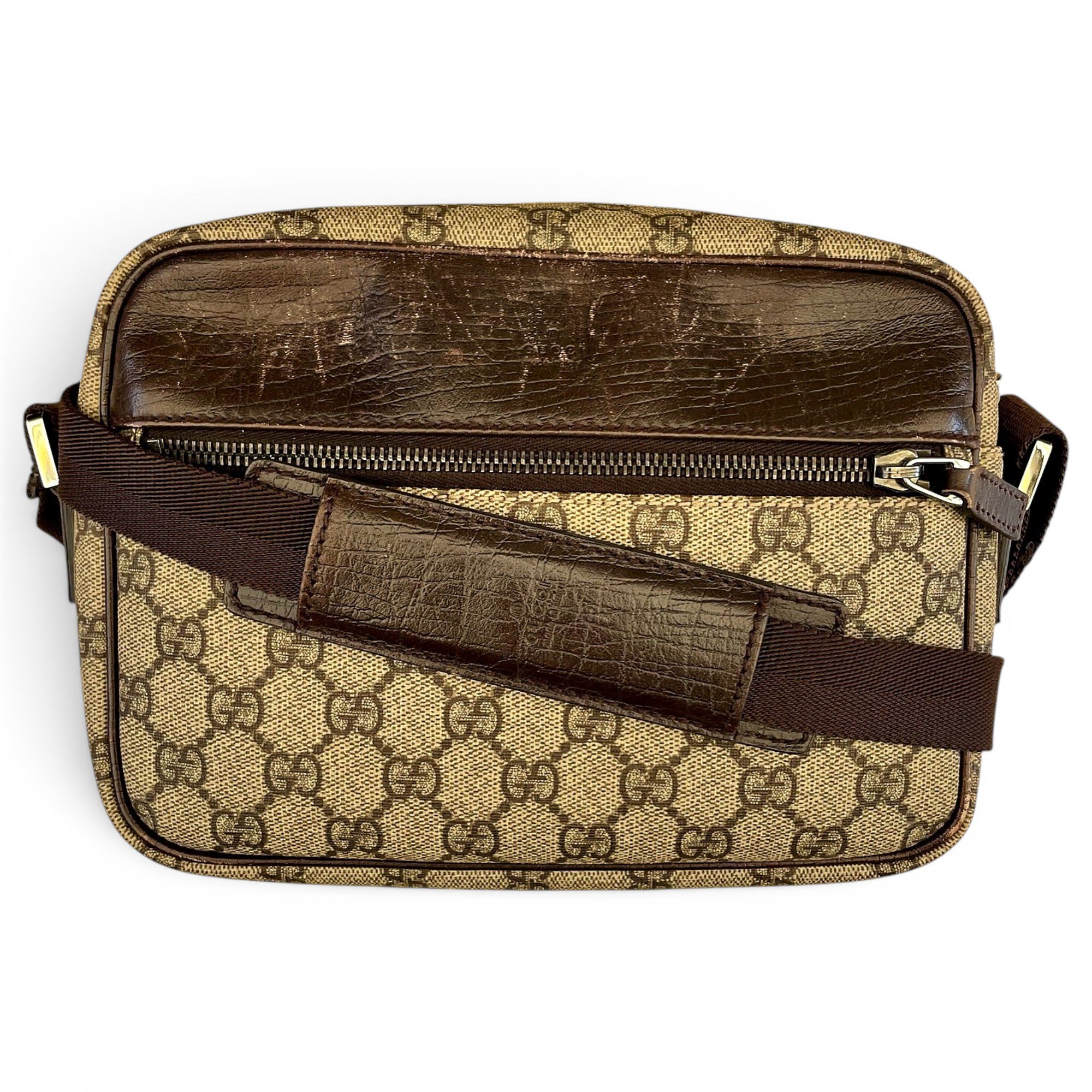 Leather crossbody bag