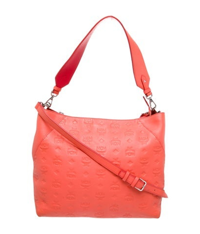MCM Leather Messenger Bag