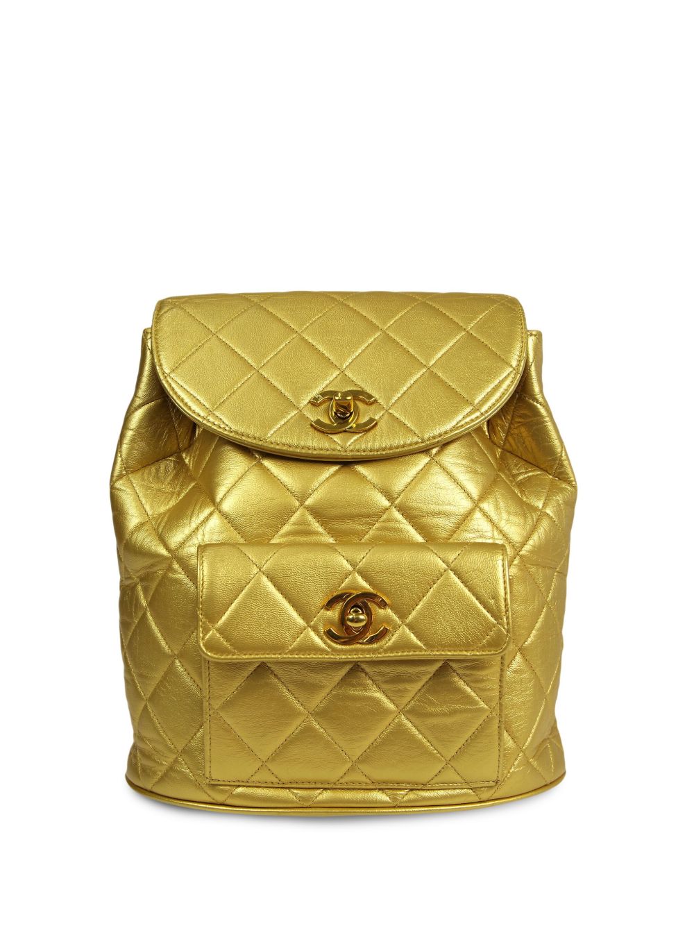 1985-1990 Duma diamond-quilted backpack