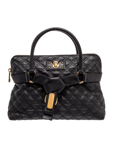 Leather Top Handle Bag