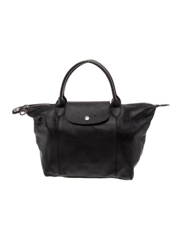 Leather Top Handle Bag