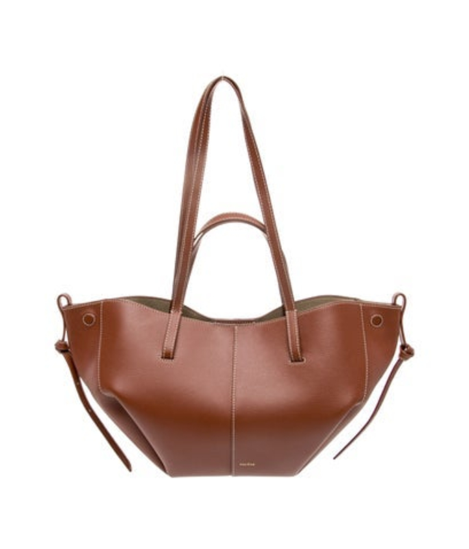 Polene Leather Shoulder Bag