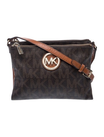 Michael Kors Monogram Shoulder Bag