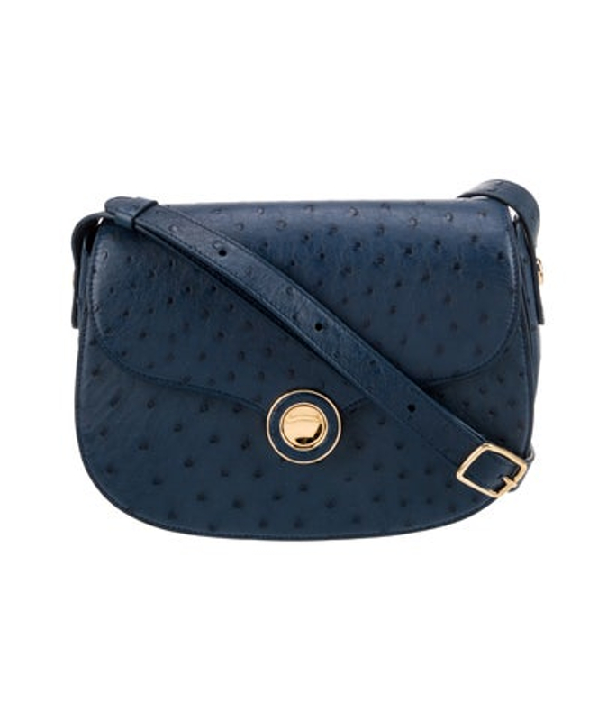 Loro Piana Piana Ostrich Ghiera Small