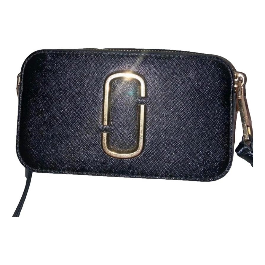 Snapshot leather crossbody bag
