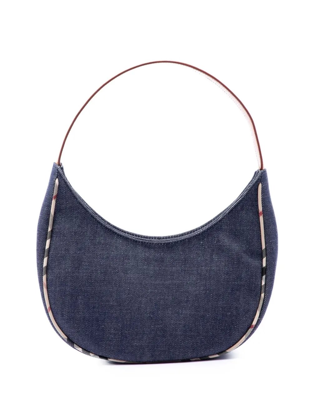 2000-2017 House Check Trimmed Denim shoulder bag