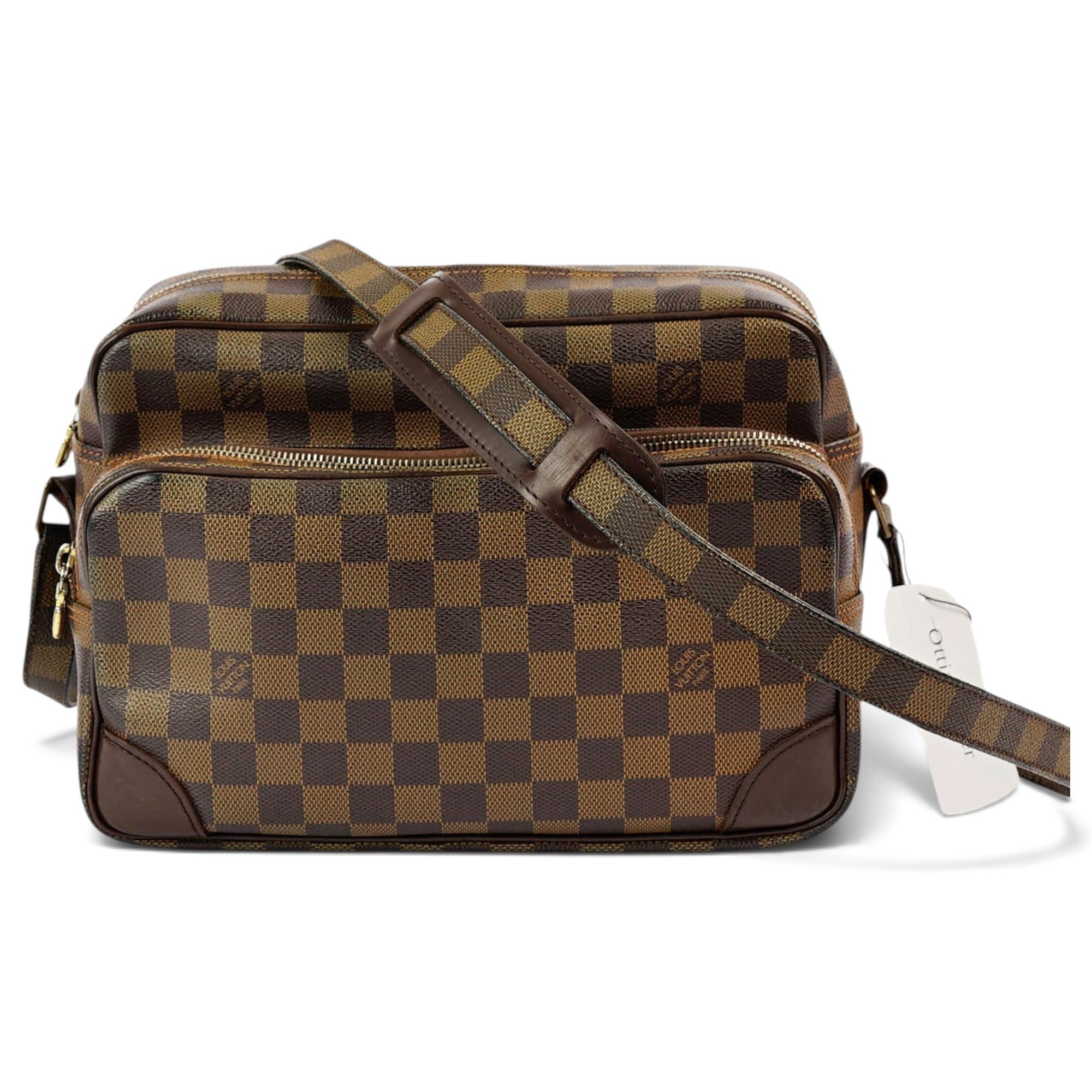 Nile leather crossbody bag