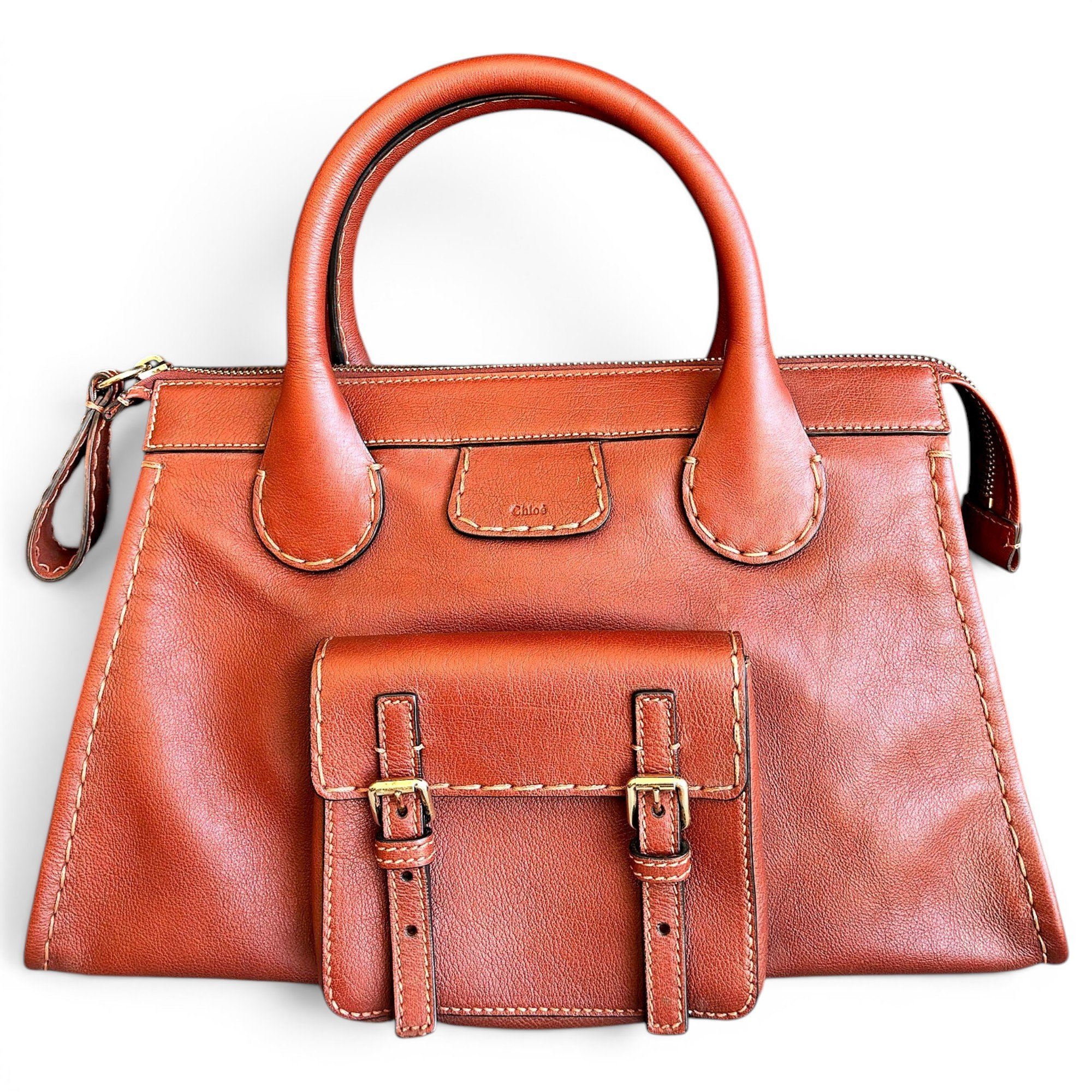 Edith leather handbag