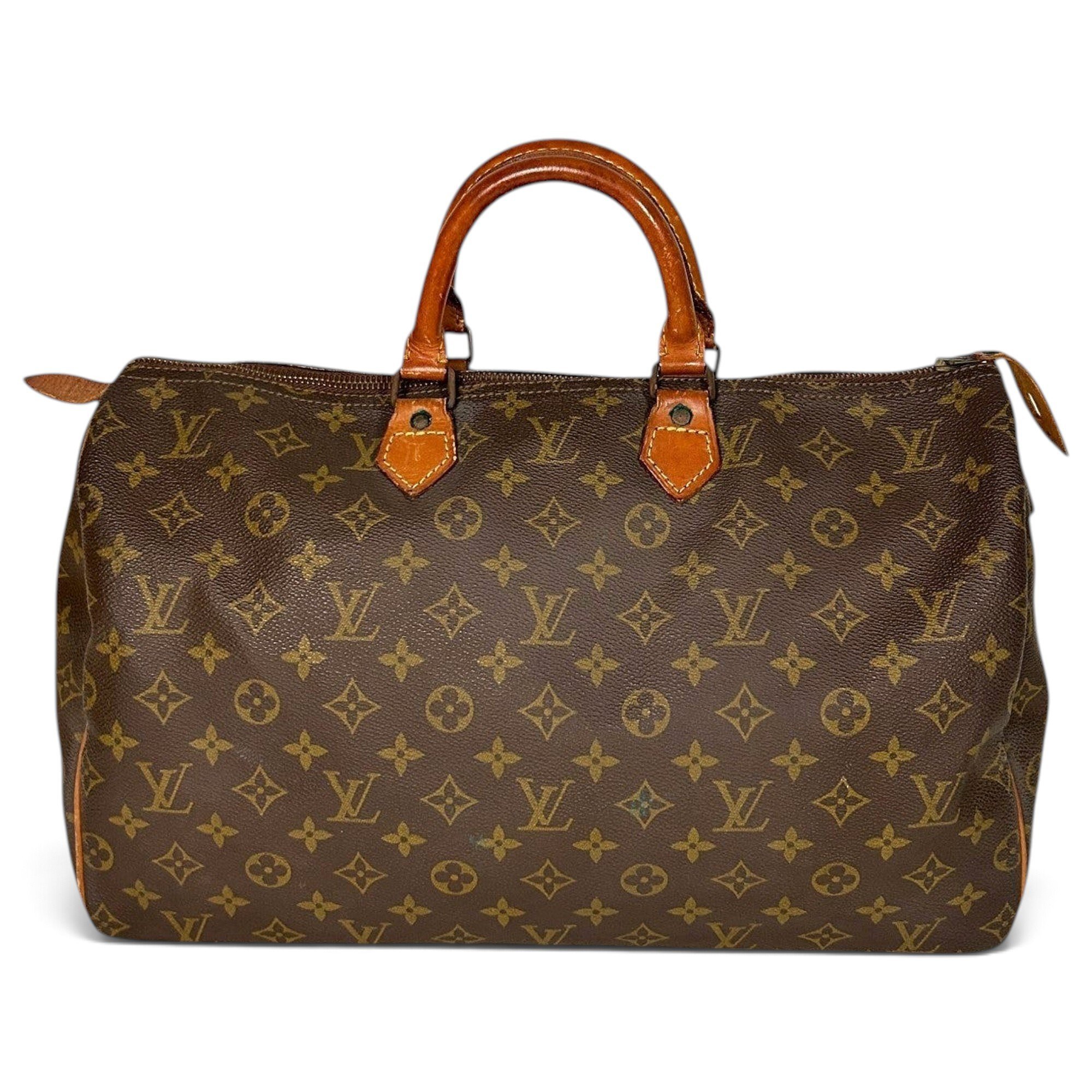 Louis Vuitton Speedy cloth handbag