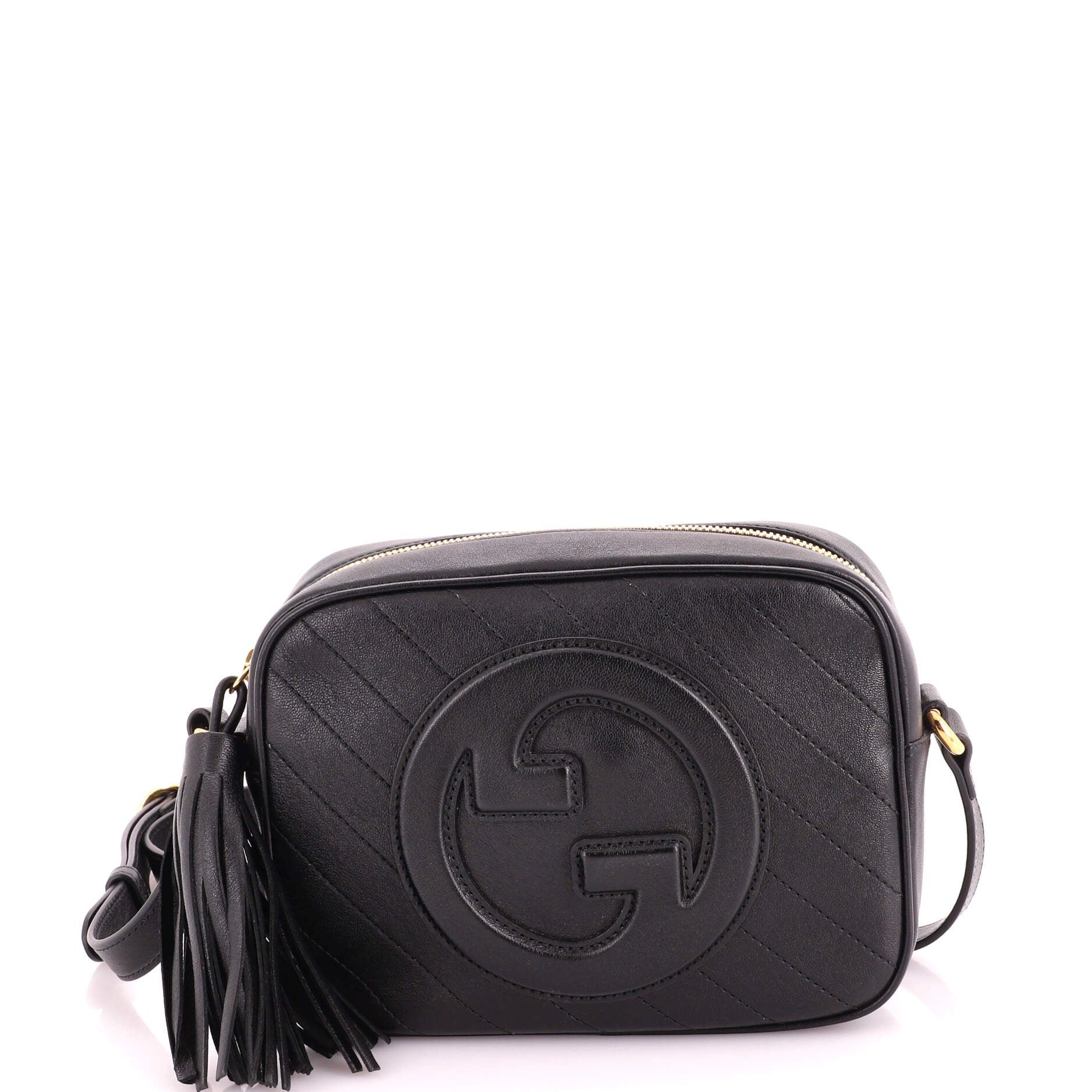 Blondie NM Camera Shoulder Bag Diagonal Quilted Leather Small