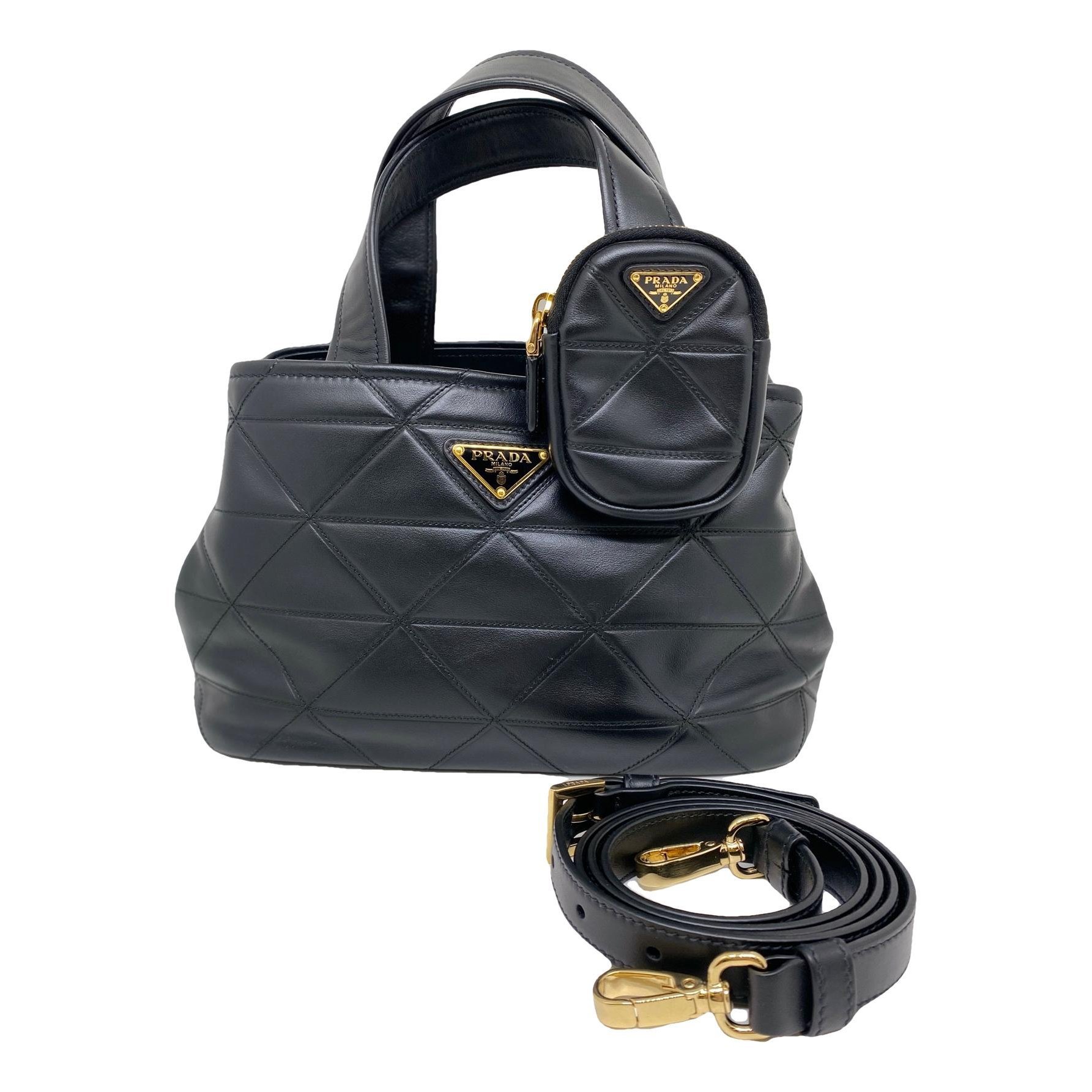 Leather handbag