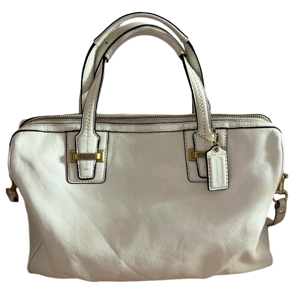 Leather satchel
