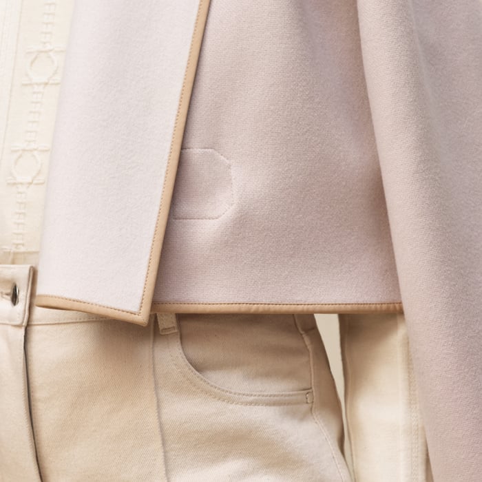 Beige Naturel Cashmere Jacket