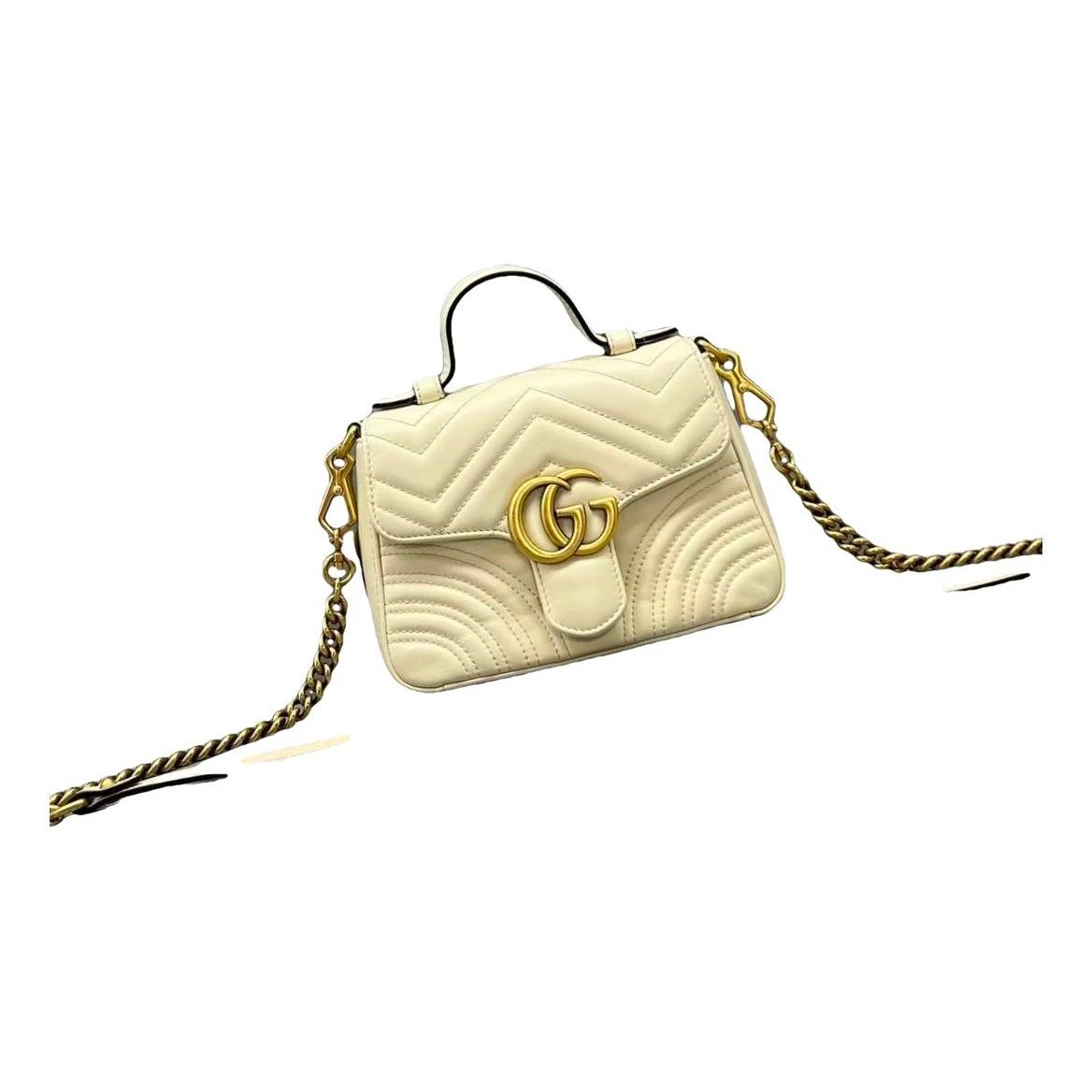GG Marmont Flap leather handbag