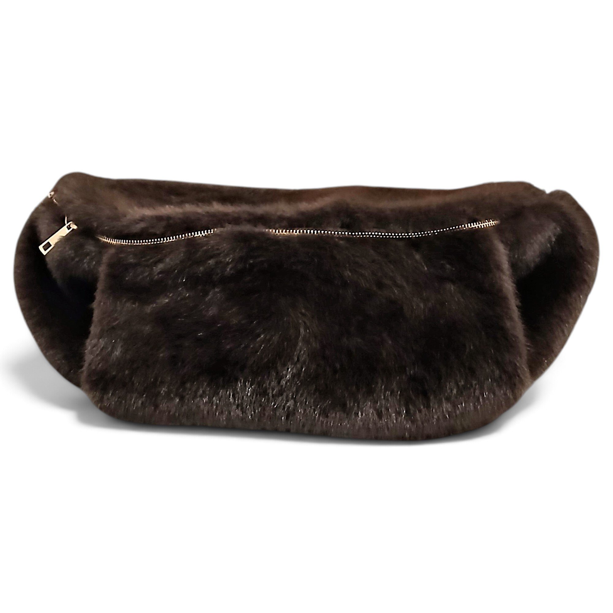 Max Mara Faux fur handbag