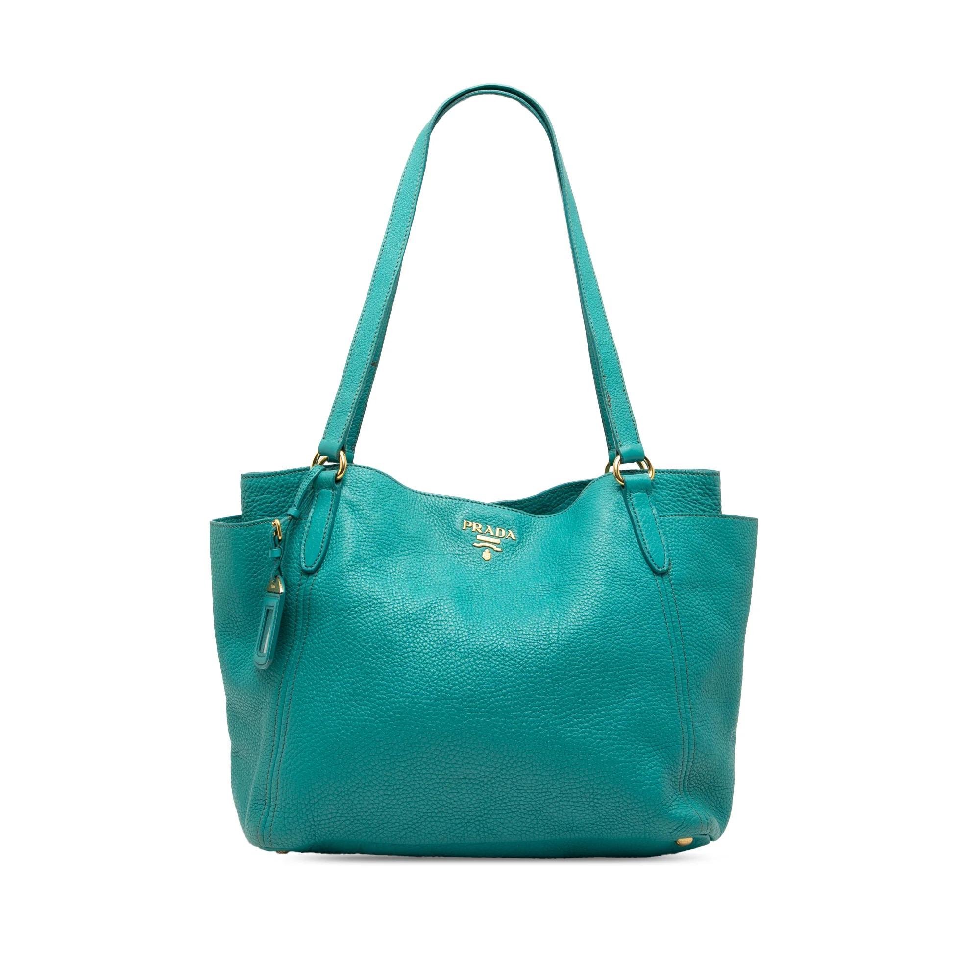 Leather tote