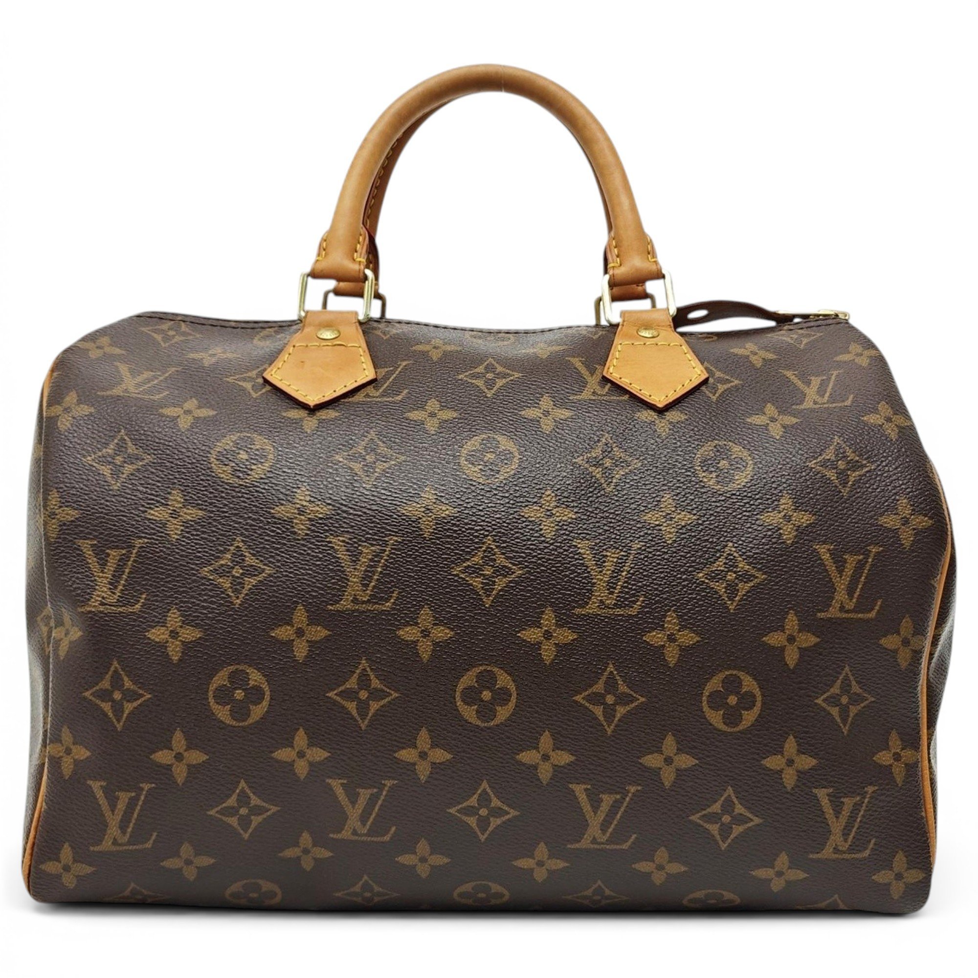 Nano Speedy / Mini HL leather handbag