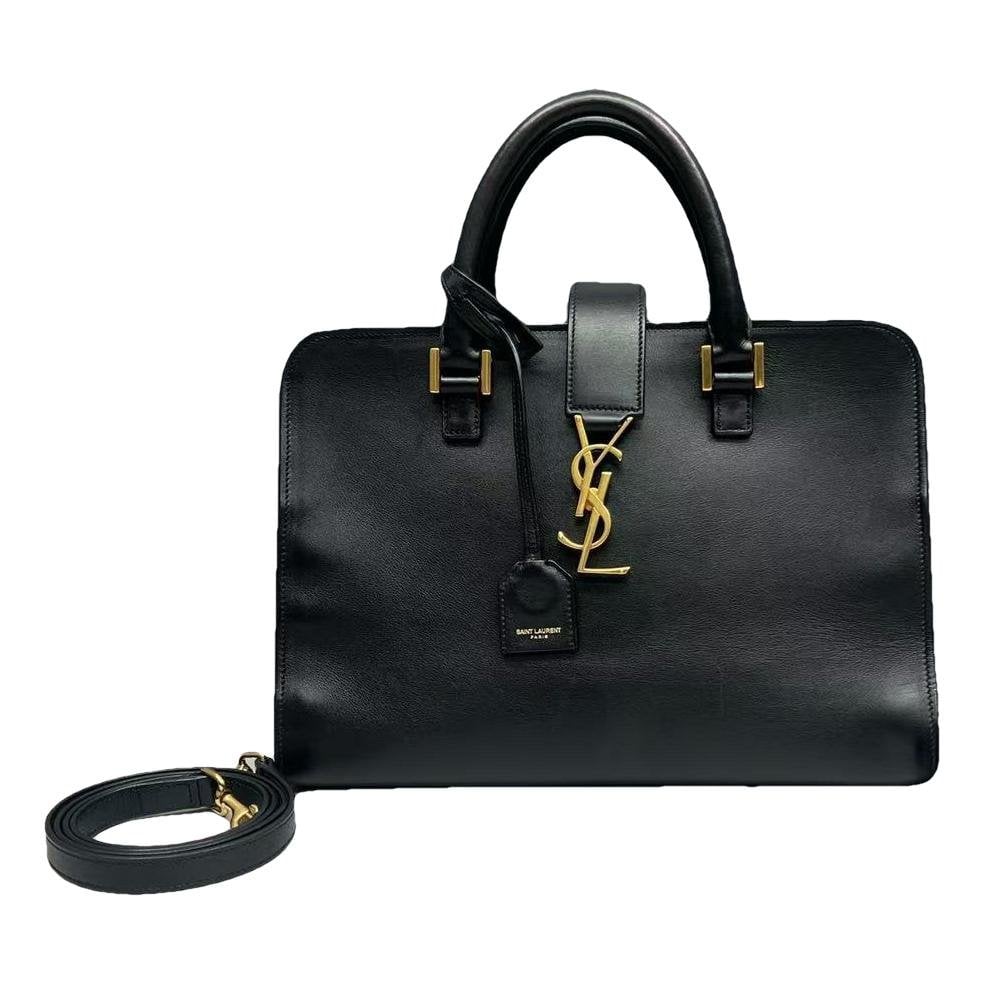 Monogram Cabas leather handbag