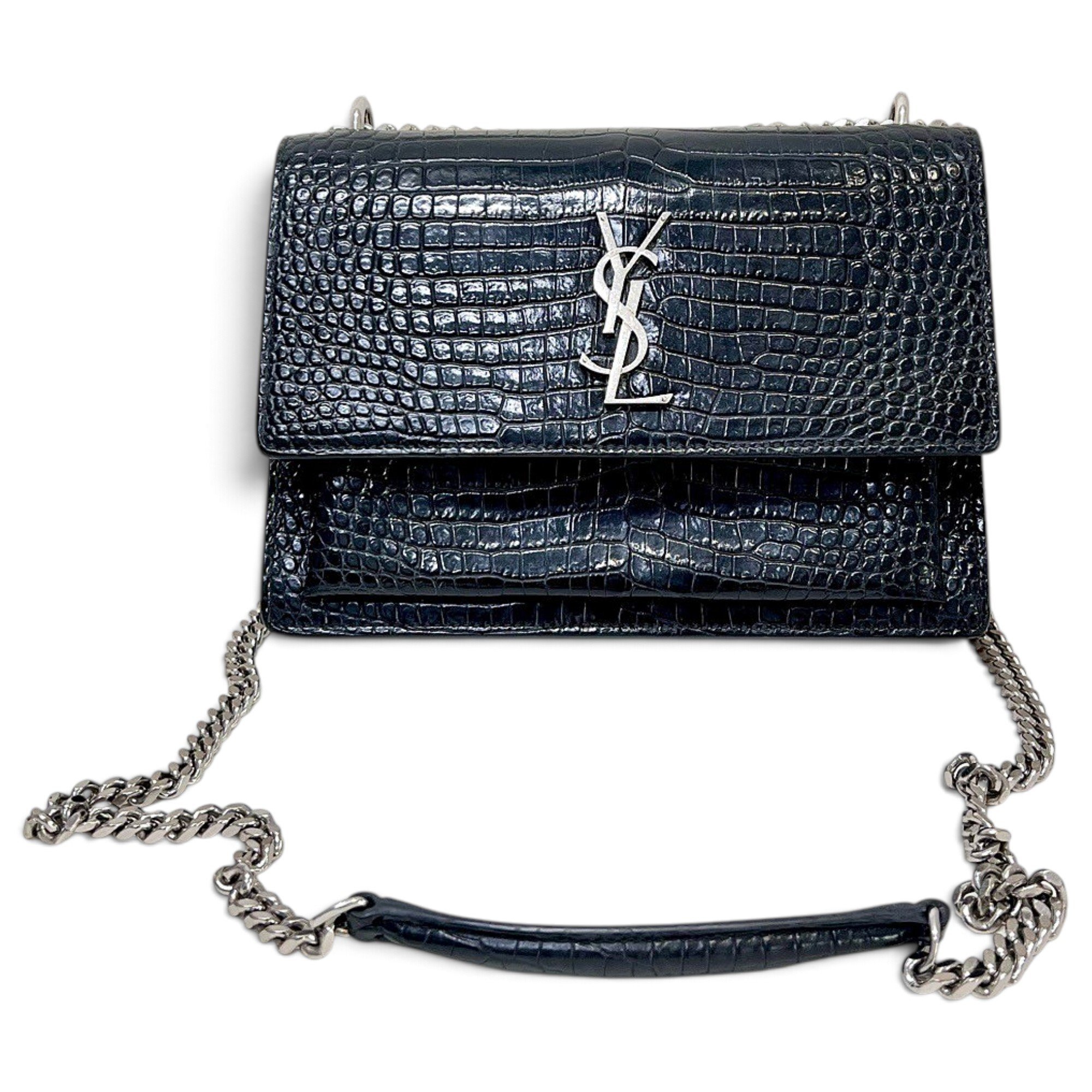 Sunset leather handbag