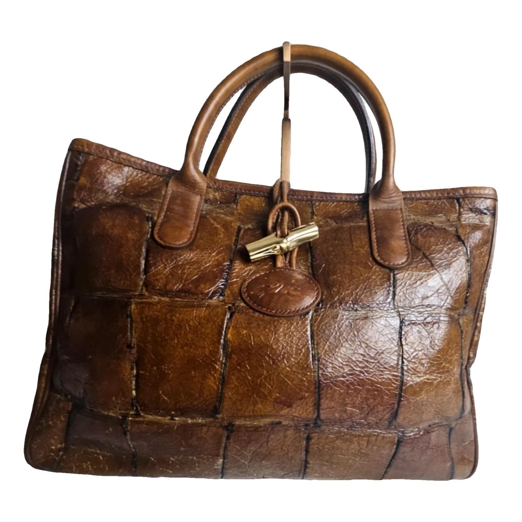 Roseau leather handbag