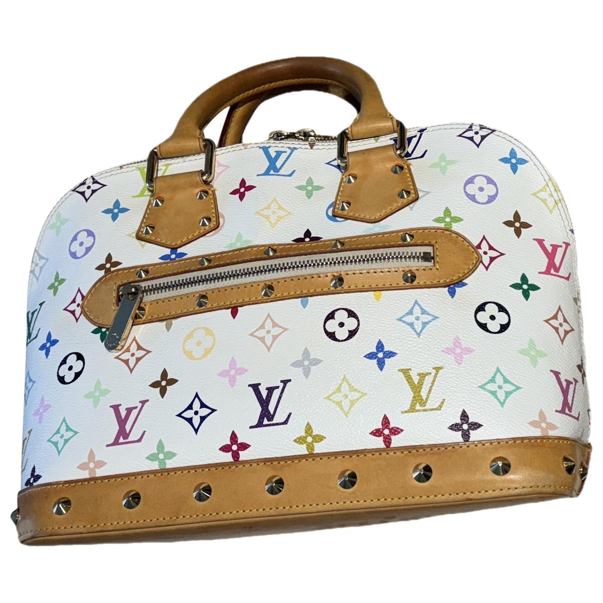 Alma leather handbag
