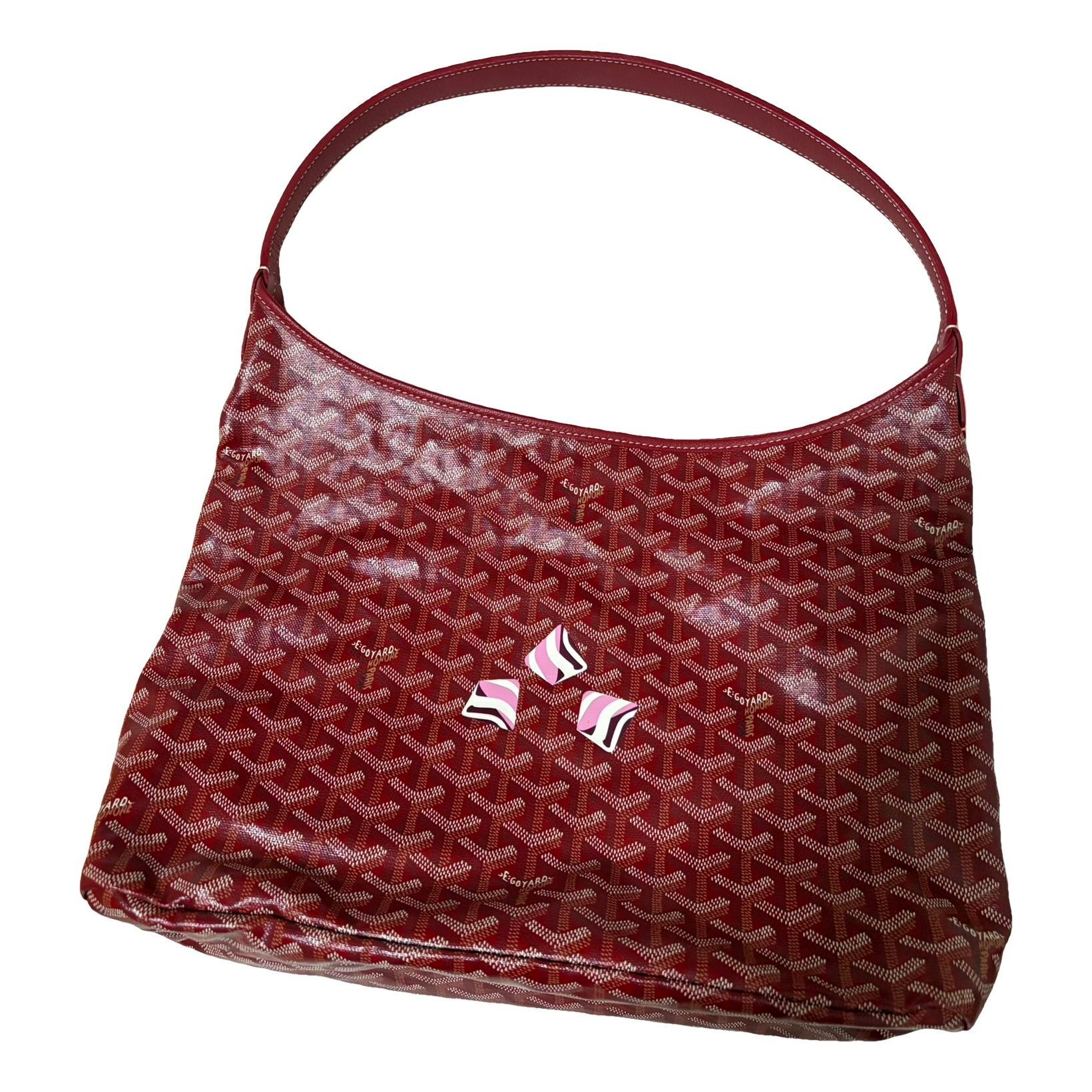 Goyard Hobo Bohème leather handbag