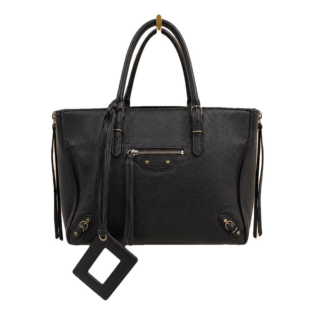 Papier leather crossbody bag