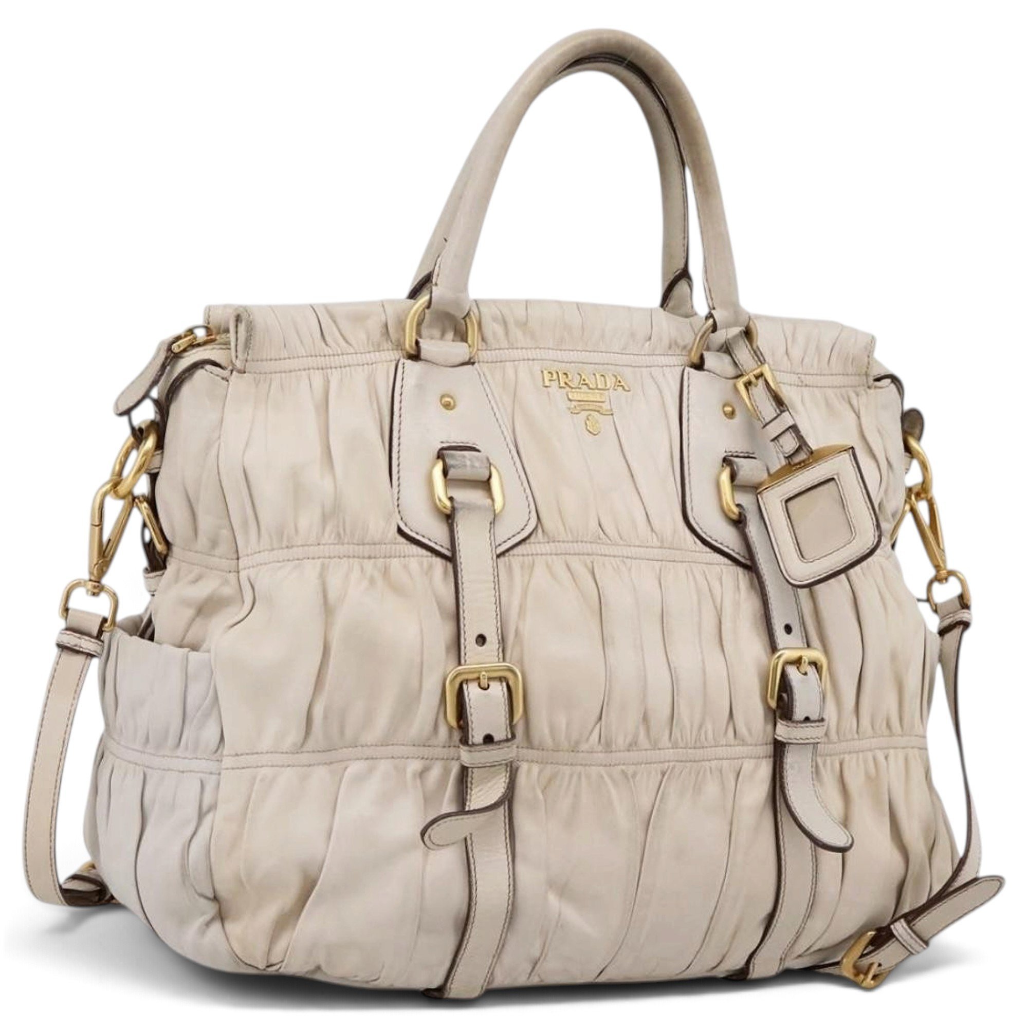 Leather handbag
