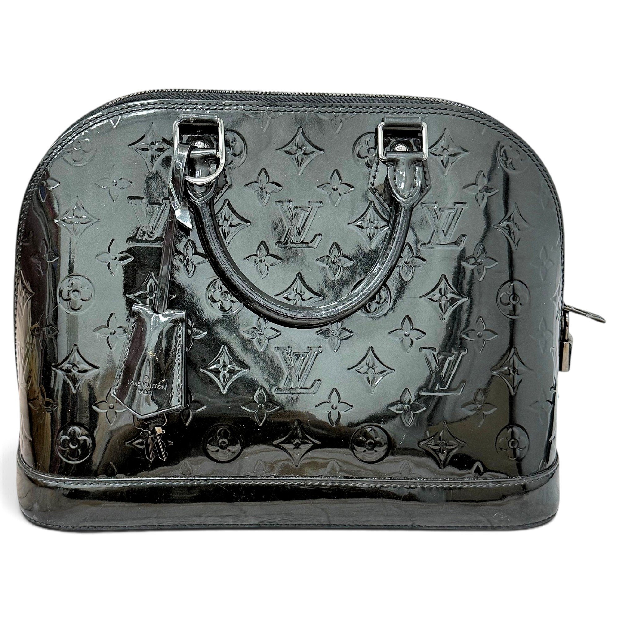 Alma patent leather handbag