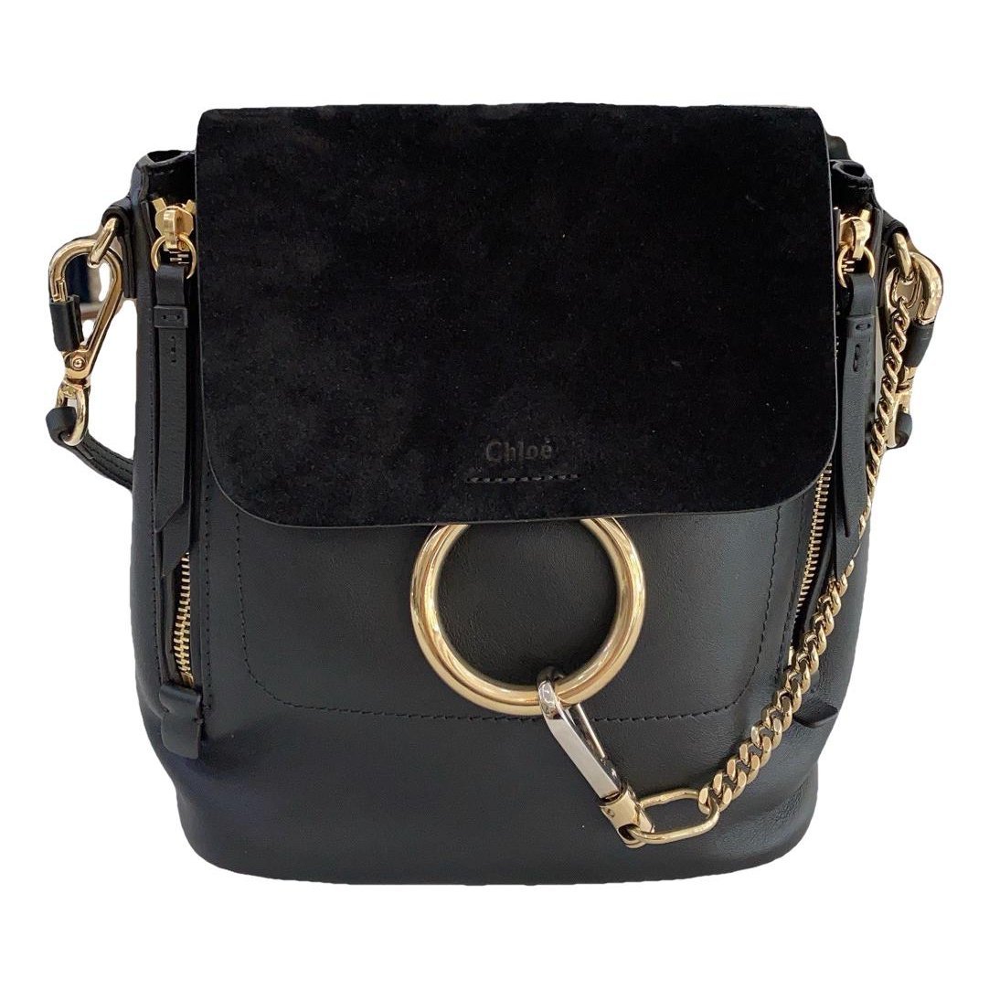 Faye leather backpack