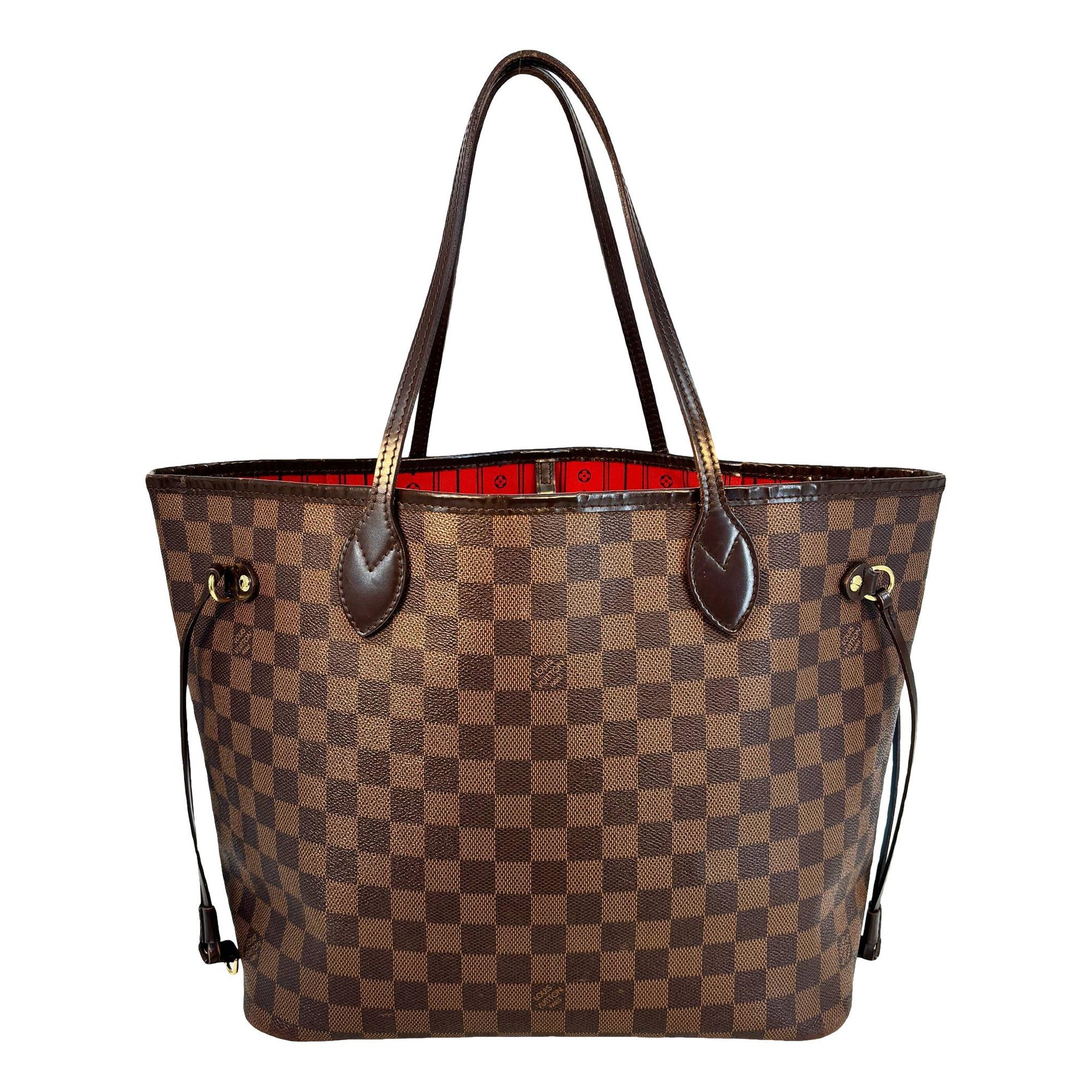 Neverfull leather tote