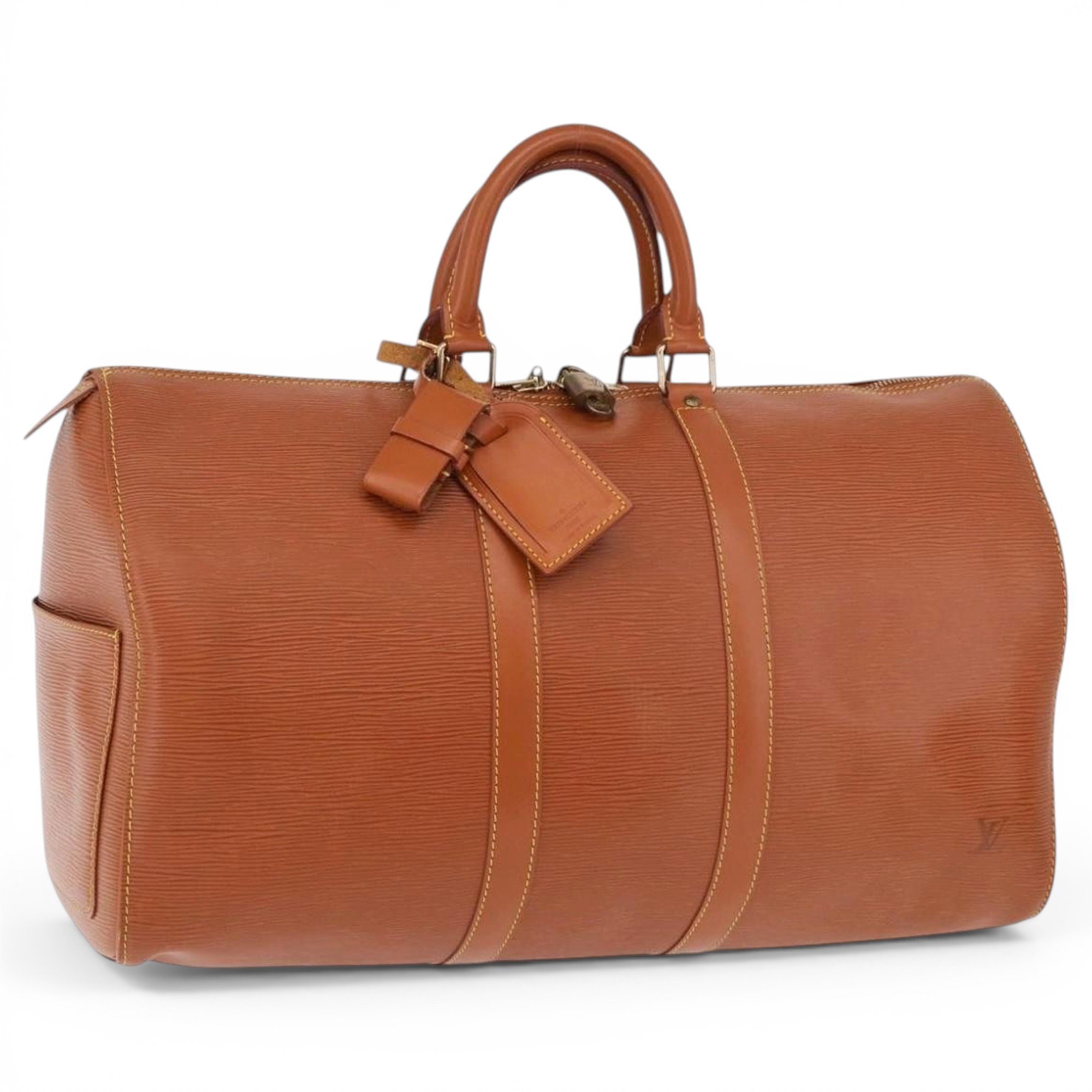 Keepall leather 24h bag