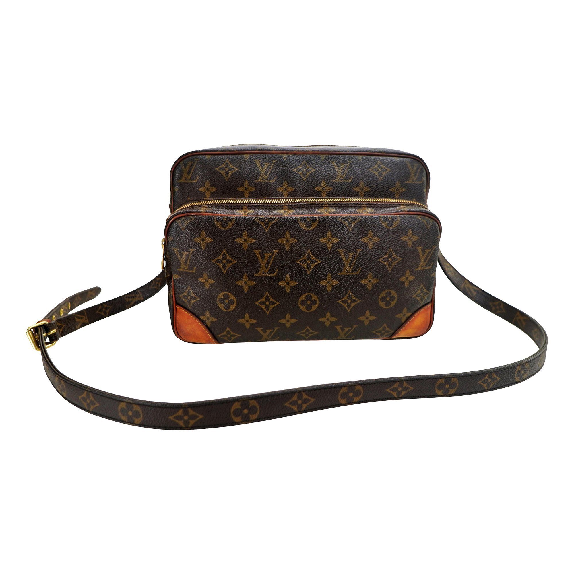 Nile leather crossbody bag
