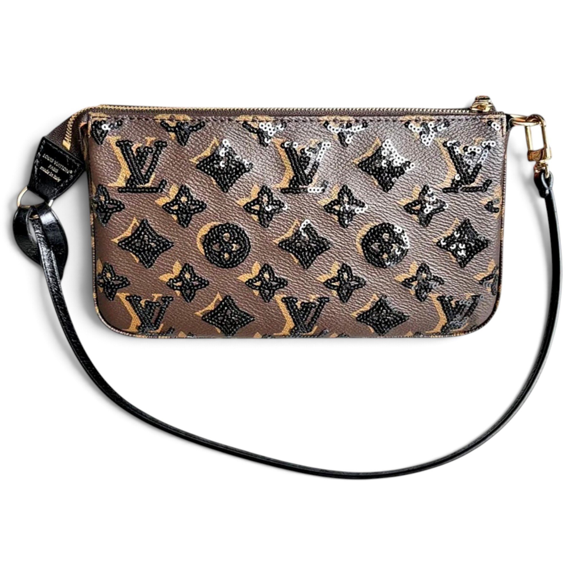 Pochette Accessoire glitter handbag
